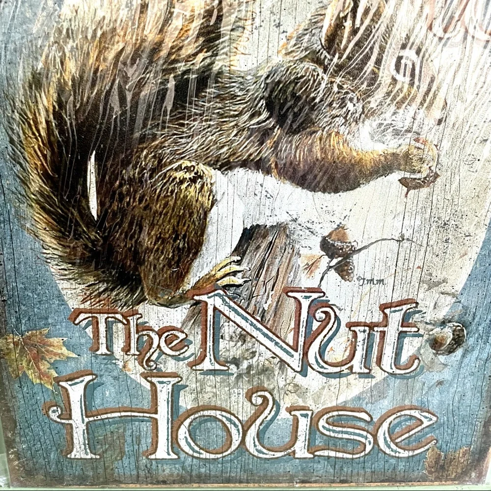 NEW Welcome To The Nut House Metal Sign
